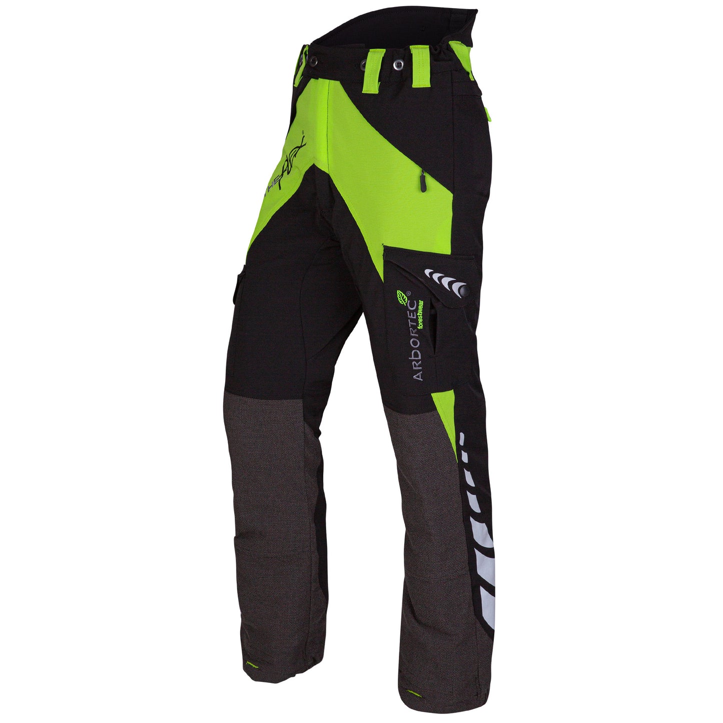 AT4020 Breatheflex Chainsaw Trousers Design A Class 2 - Lime.