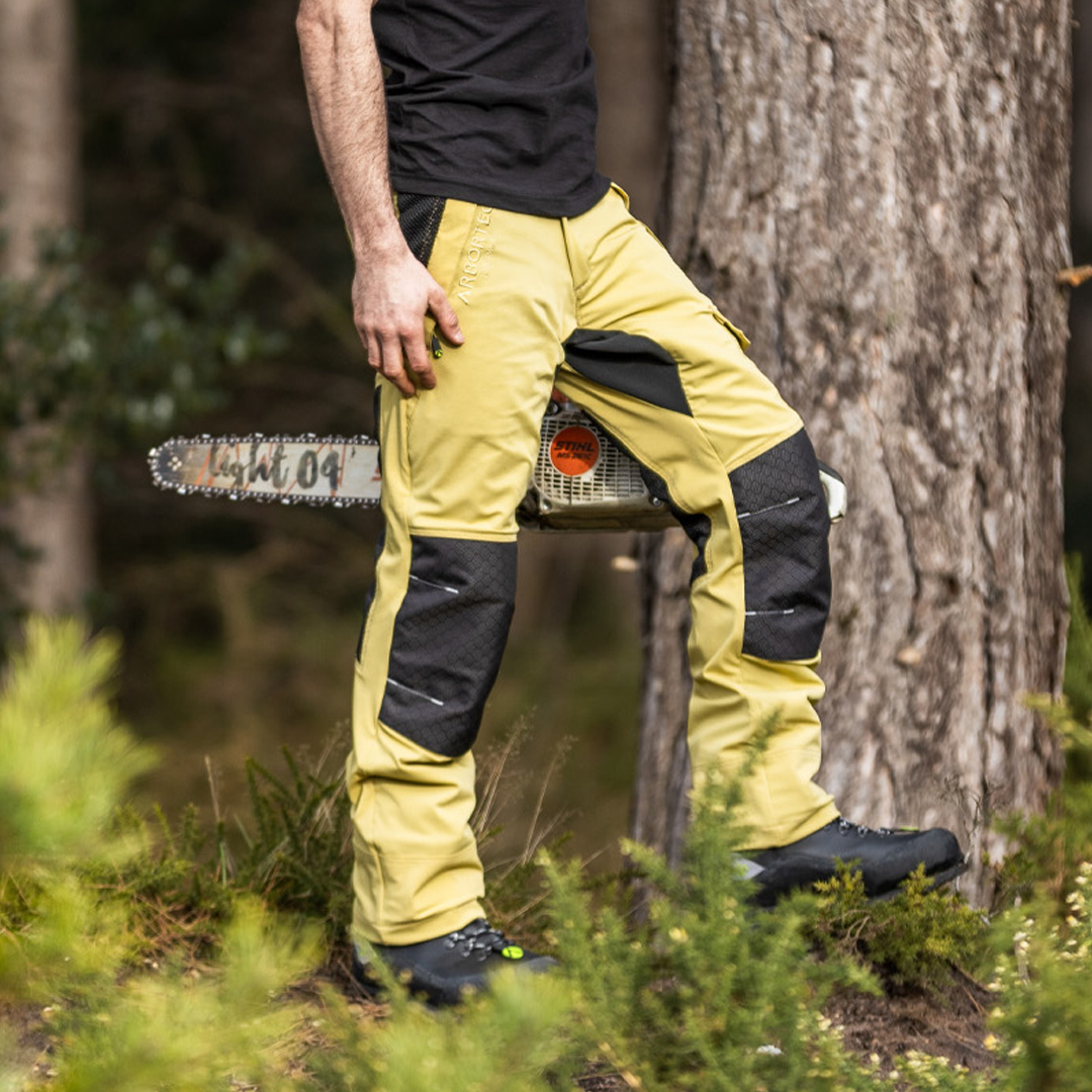 AT4062(US) Arbortec Vented Chainsaw Pants - Beige