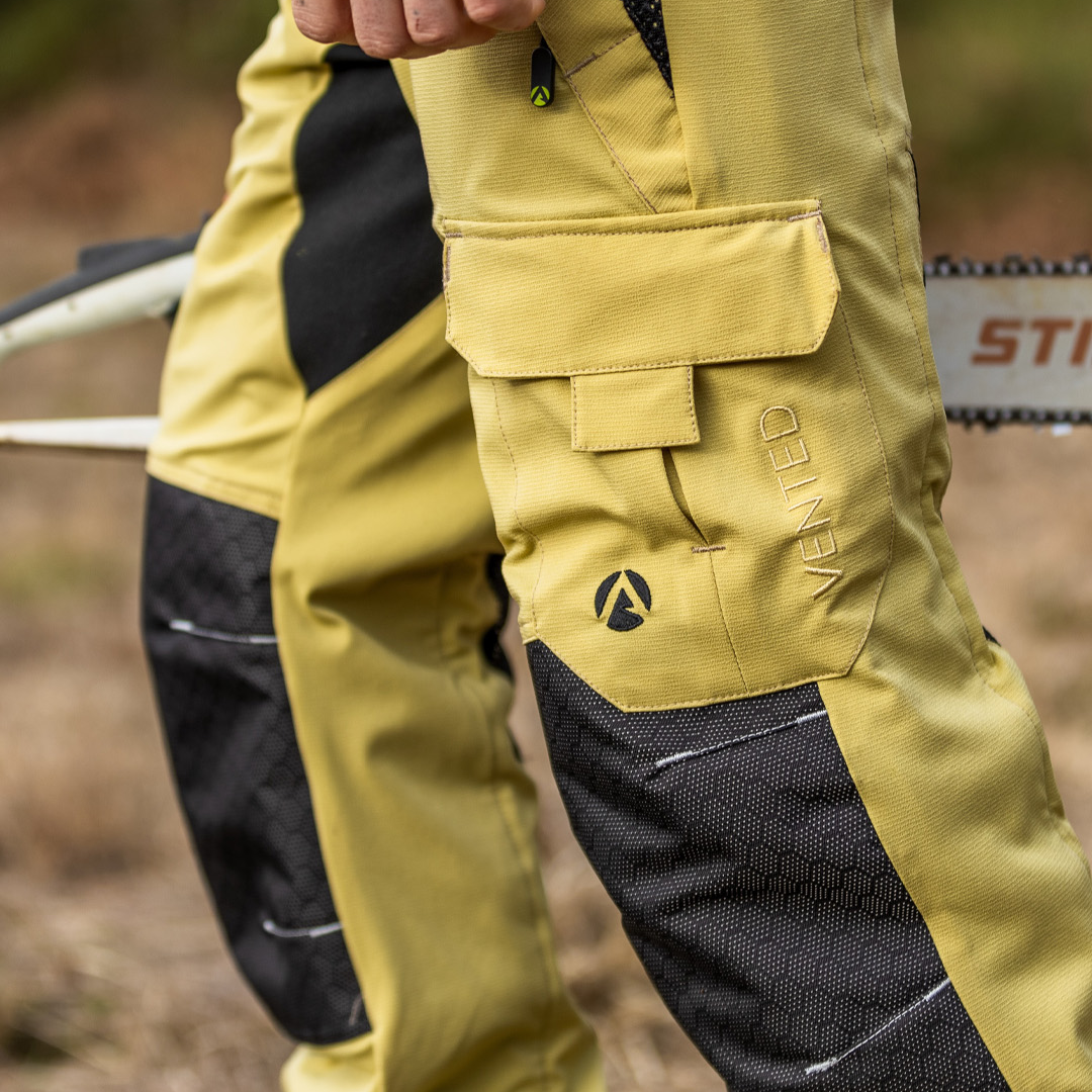 AT4062(US) Arbortec Vented Chainsaw Pants - Beige