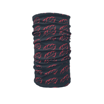 AT048 Neck Buff - Black And Pink - Arbortec Forestwear