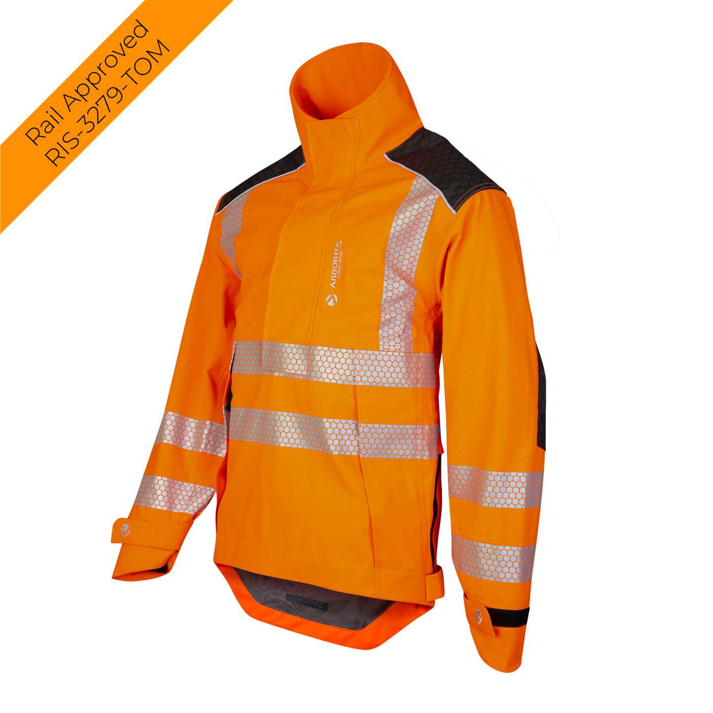 ATHV4460 - Heavy Duty Half Zip Breathedry® Smock - Orange