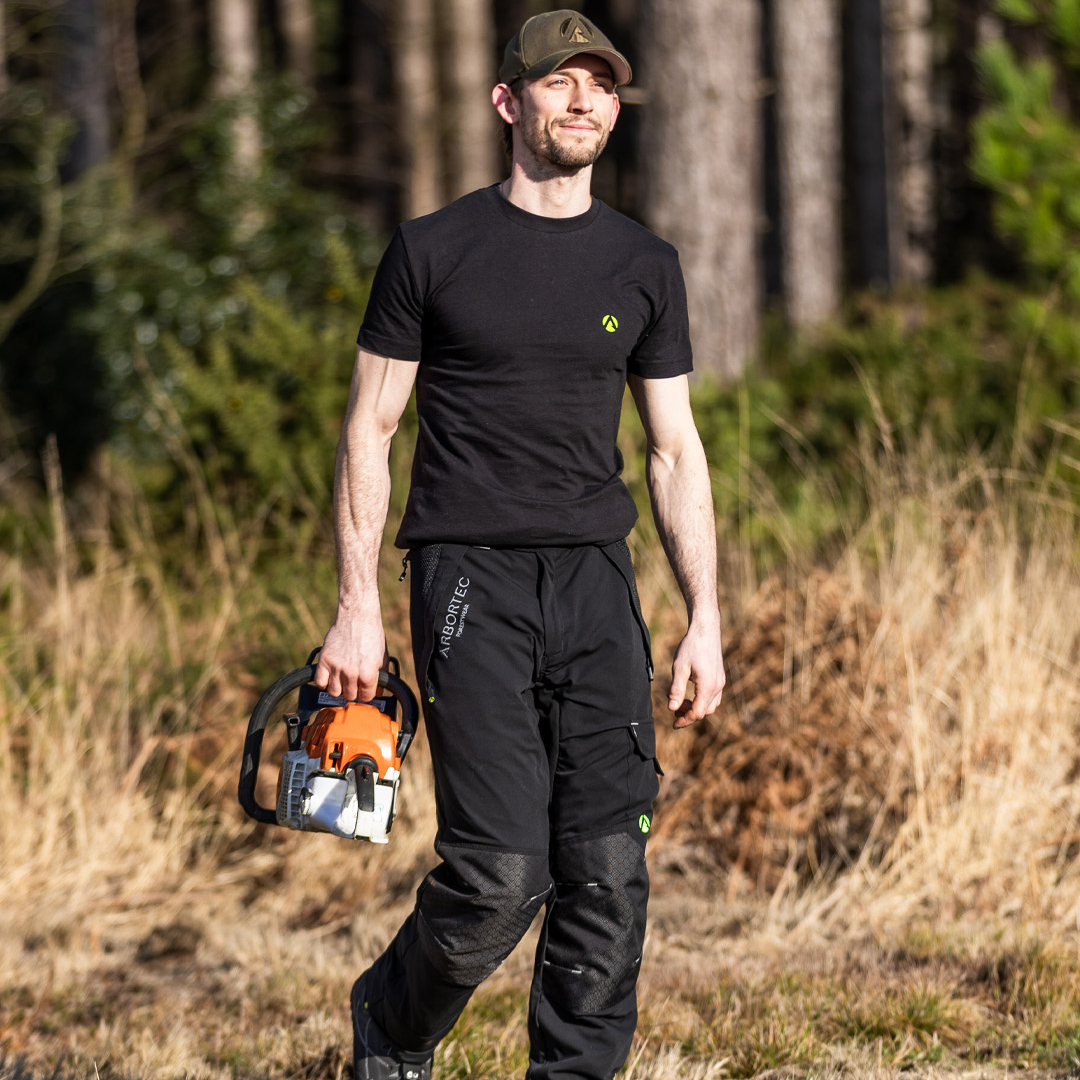 AT4062(US) Arbortec Vented Chainsaw Pants - Black