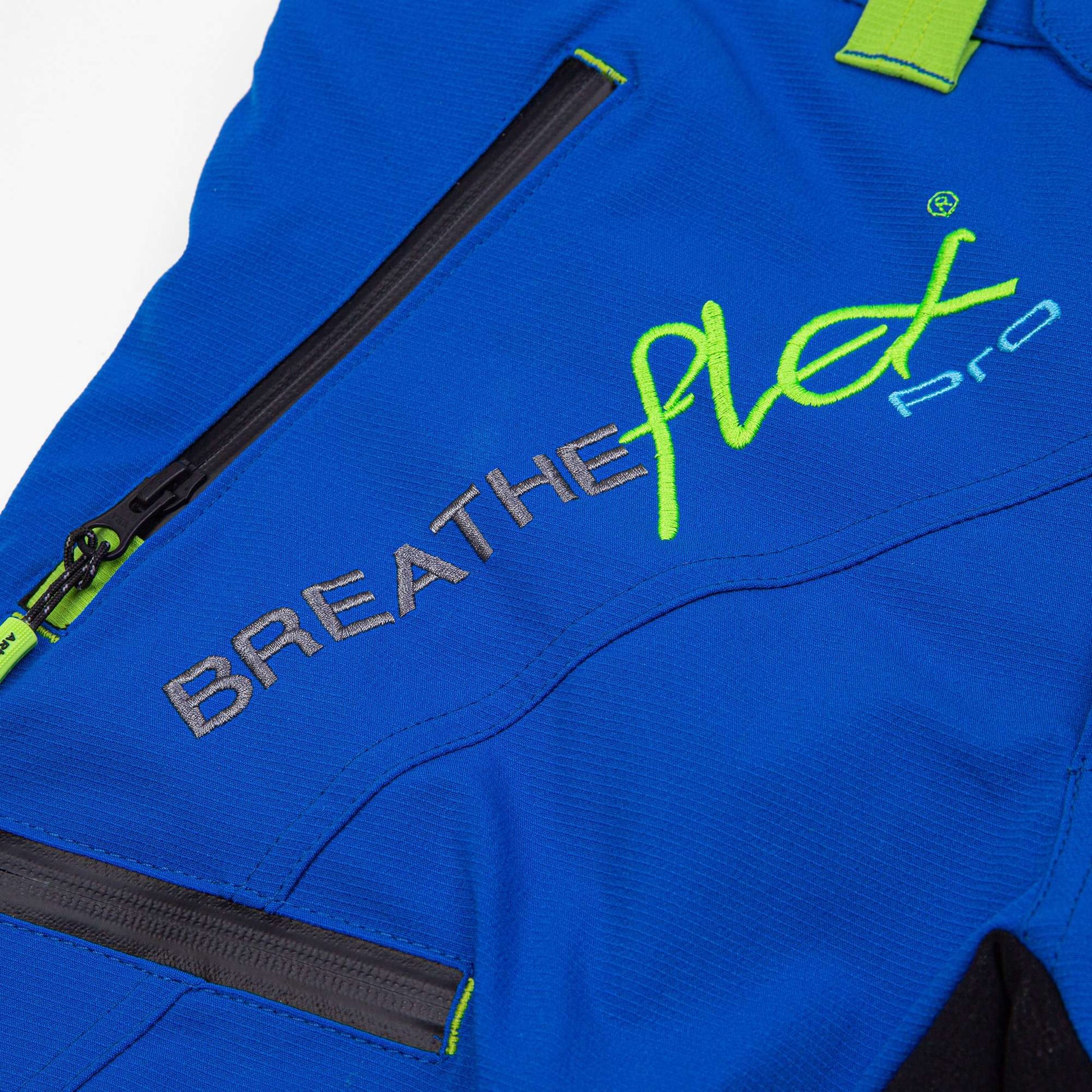 AT4160 Breatheflex Pro Non-Protective Trousers - Blue - Arbortec Forestwear