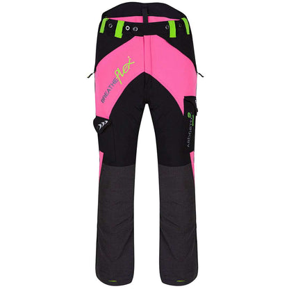 AT4050 Breatheflex Type C Class 1 Chainsaw Trousers - Pink - Arbortec Forestwear