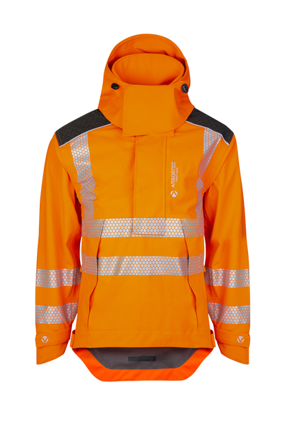 ATHV4460 - Heavy Duty Half Zip Breathedry® Smock - Orange