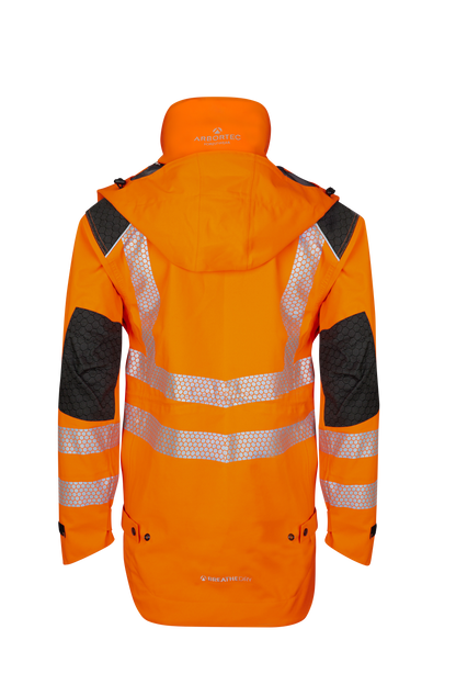 ATHV4460 - Heavy Duty Half Zip Breathedry® Smock - Orange