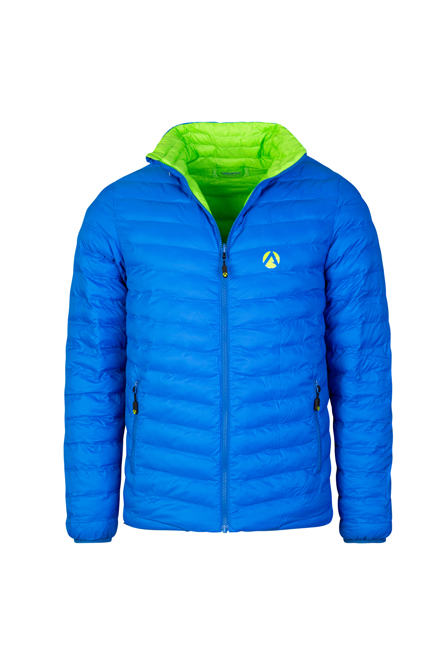 AT4600 - Reversible Puffer Jacket - Lime/Blue