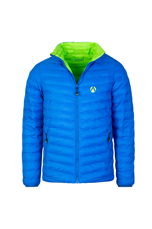 AT4600 - Reversible Puffer Jacket - Lime/Blue