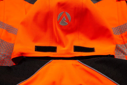 ATHV4460 - Heavy Duty Half Zip Breathedry® Smock - Orange