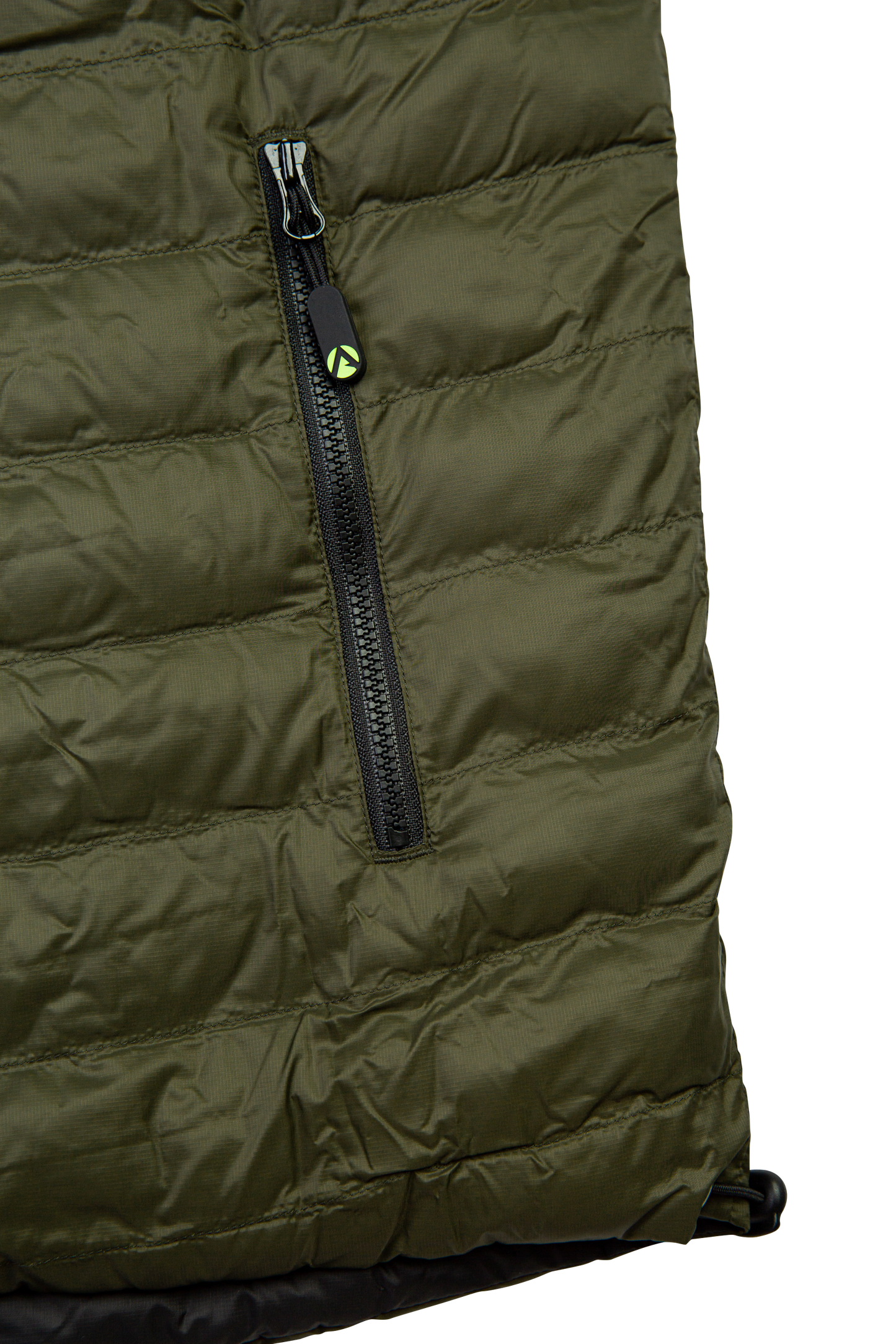 AT4600 - Reversible Puffer Jacket - Black/Olive