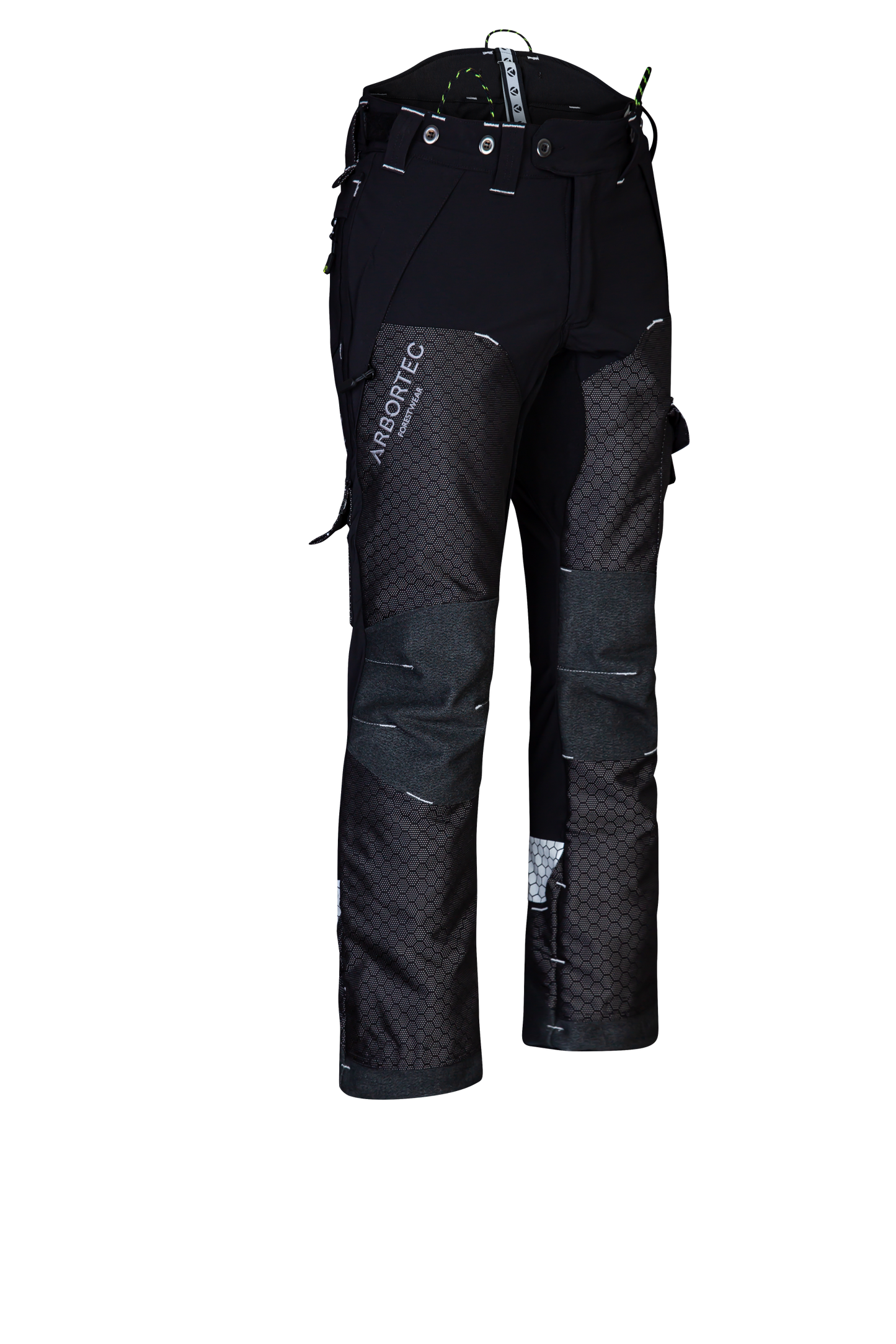 AT4080 - Arbortec Deep Forest Chainsaw Trousers Design A/Class 1 - Black