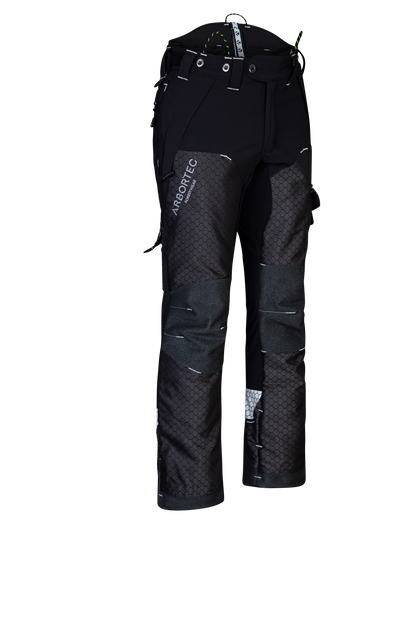 AT4080 - Arbortec Deep Forest Chainsaw Trousers Design A/Class 1 - Black