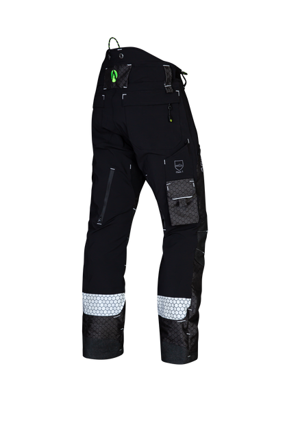 AT4080 - Arbortec Deep Forest Chainsaw Trousers Design A/Class 1 - Black