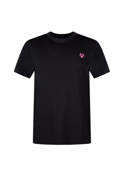 Black Short Sleeve T-Shirt Short