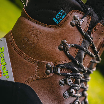 Scafell Lite Class 2 Chainsaw Boot - Brown - AT33200 - Arbortec Forestwear