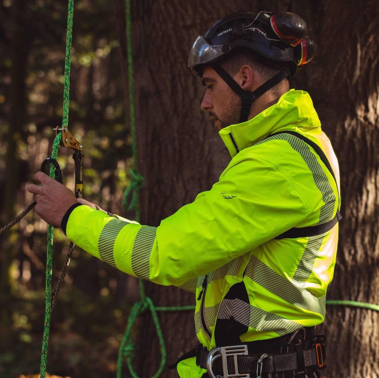 Arbortec BreatheDry® Waterproof Smock - Hi-Vis Yellow - ATHV4400 - Arbortec Forestwear