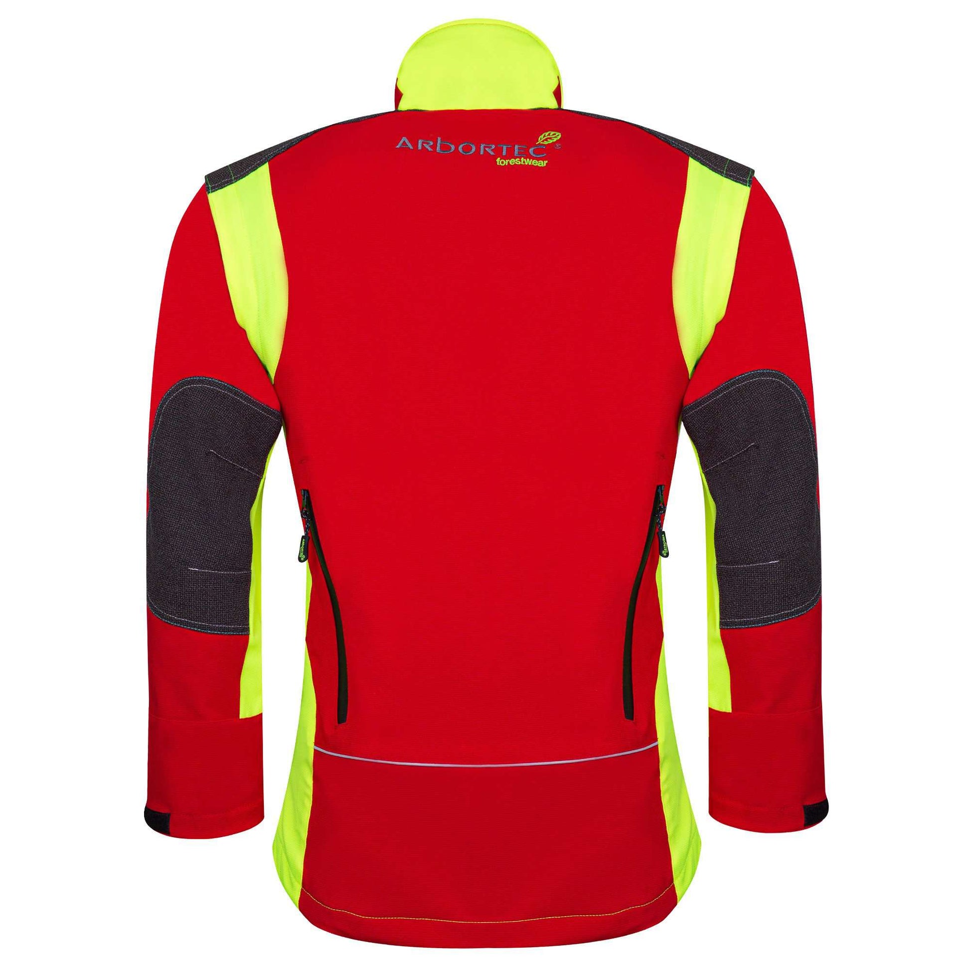 AT4000 Breatheflex Performance Work Jacket  - Red - Arbortec Forestwear