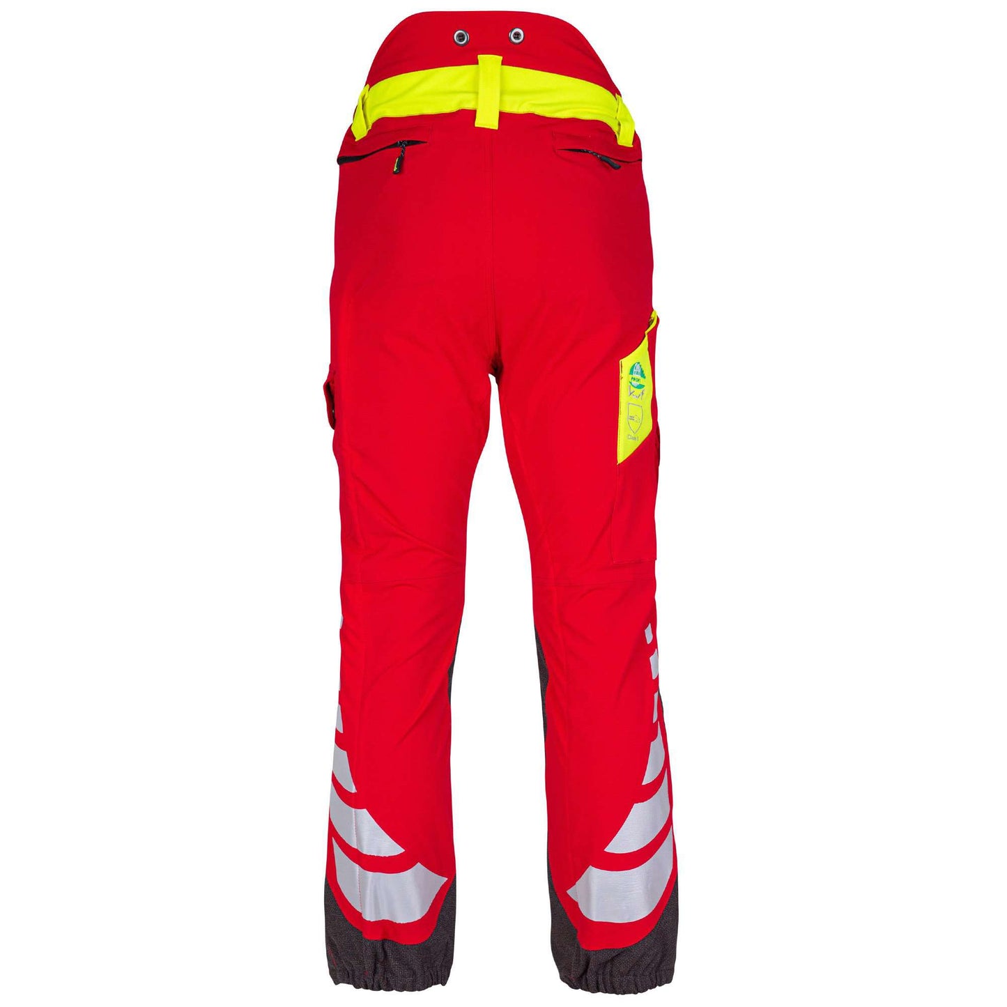 AT4010 Breatheflex Type A Class 1 Chainsaw Trousers - Red - Arbortec Forestwear