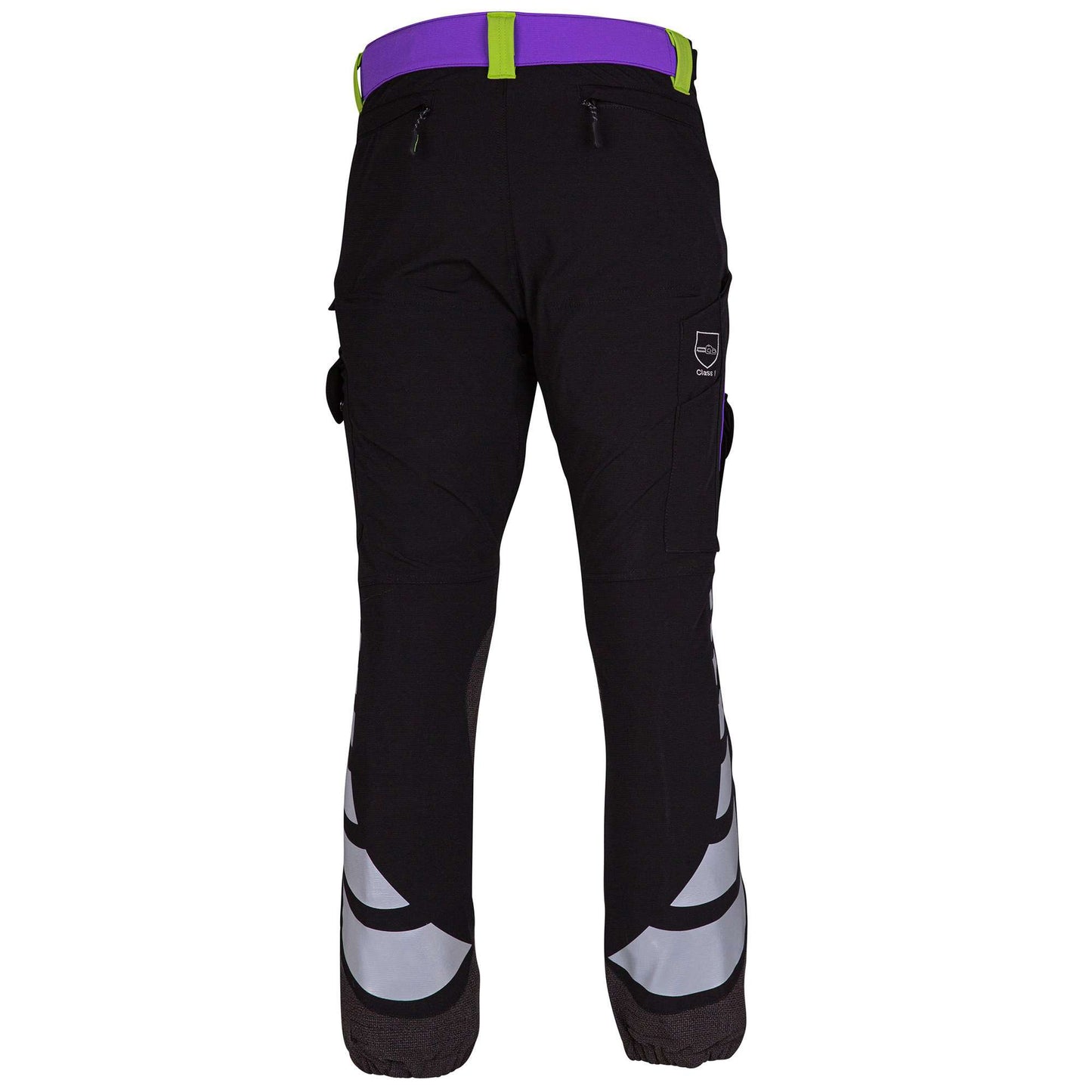 AT4050 Breatheflex Ladies Type C Class 1 Chainsaw Trousers - Purple - Arbortec Forestwear