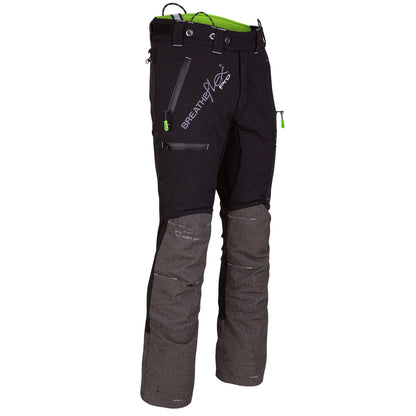 AT4060 Breatheflex Pro Type A Class 1 Chainsaw Trousers - Black - Arbortec Forestwear