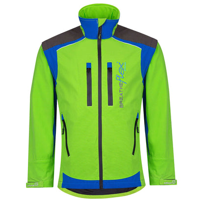 AT4100 Breatheflex Pro Work Jacket - Lime - Arbortec Forestwear