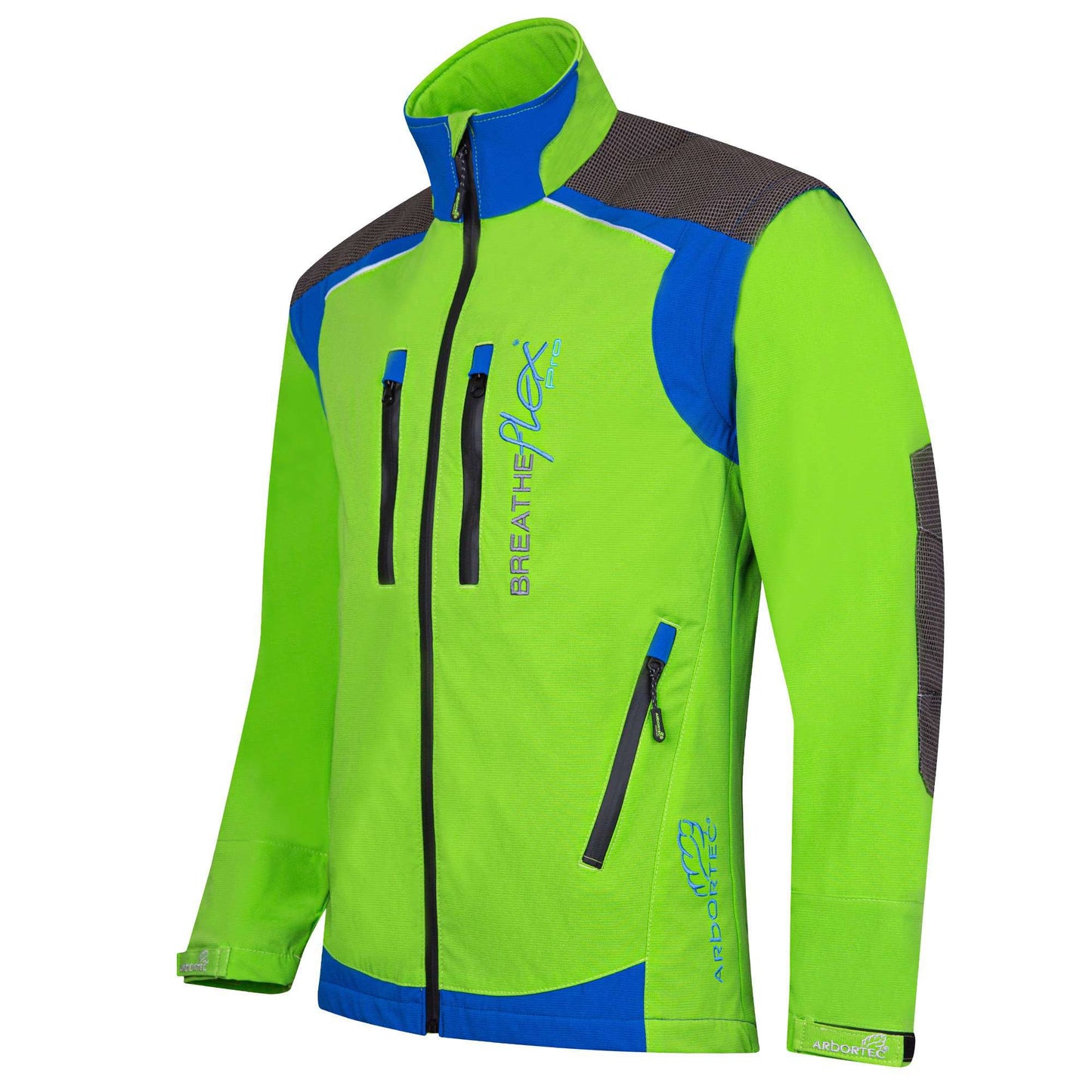 AT4100 Breatheflex Pro Work Jacket - Lime - Arbortec Forestwear