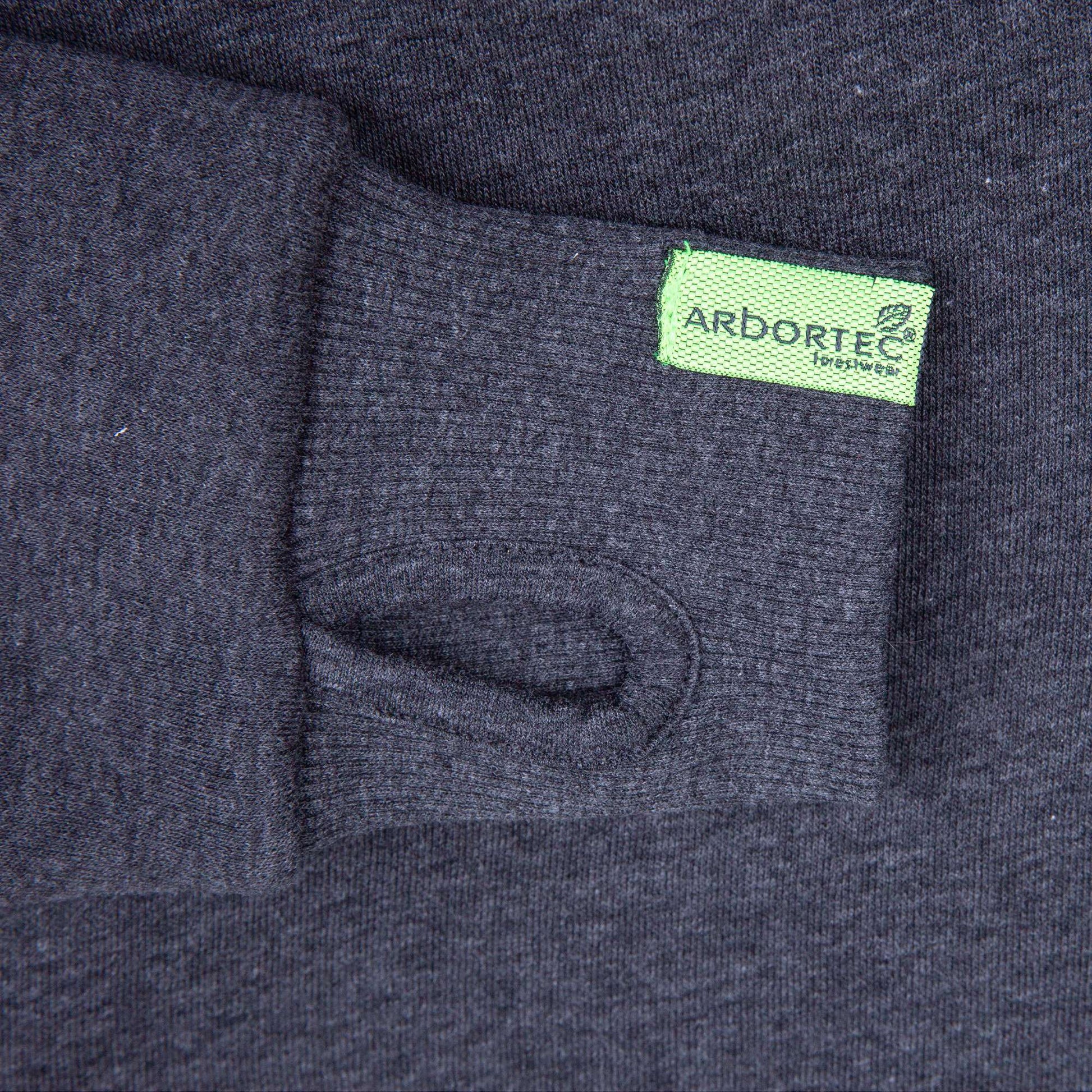 AT5020 Arbortec Zip Hoodie - Charcoal Grey - Arbortec Forestwear