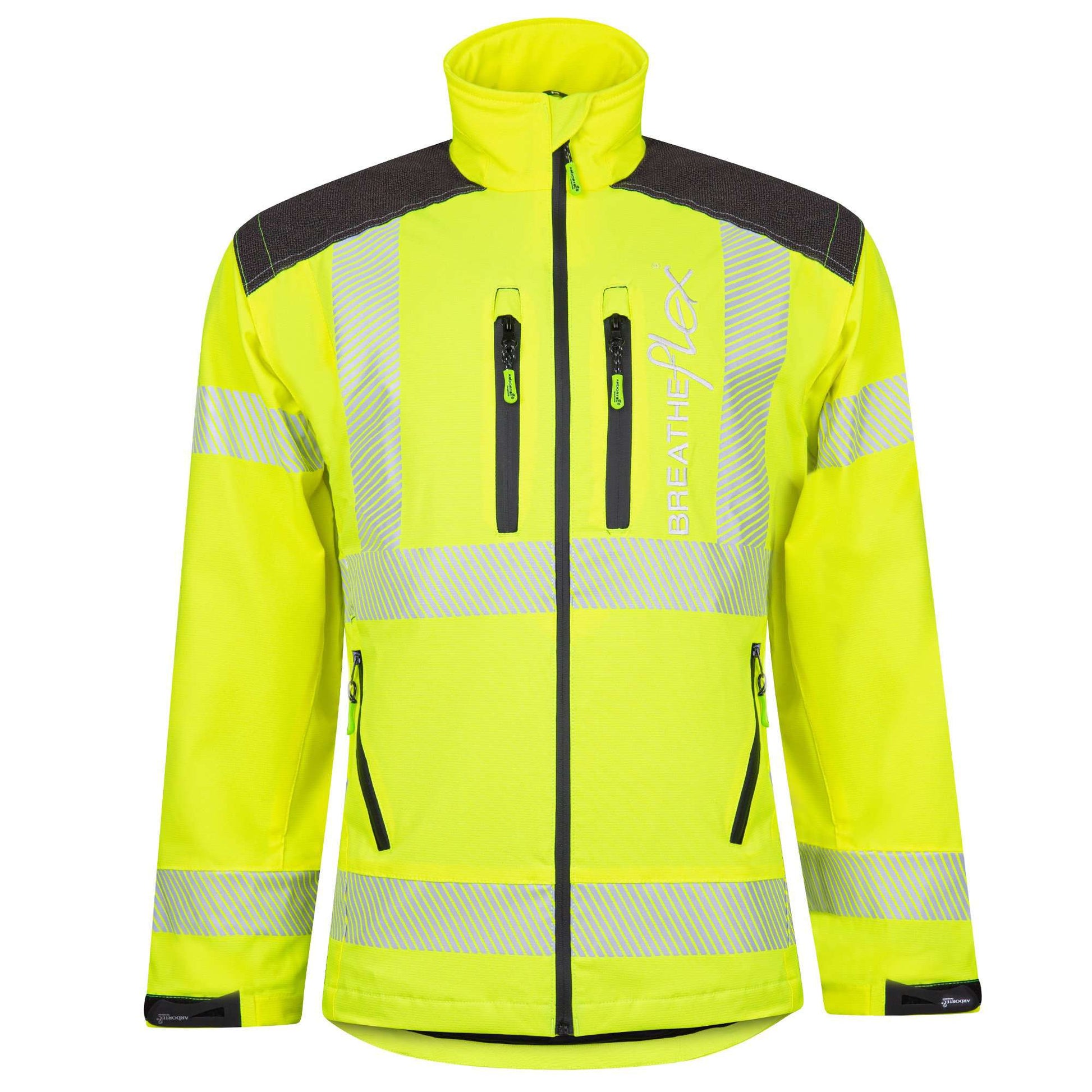 AT4000 Breatheflex Performance Work Jacket  - Hi Viz Yellow - Arbortec Forestwear