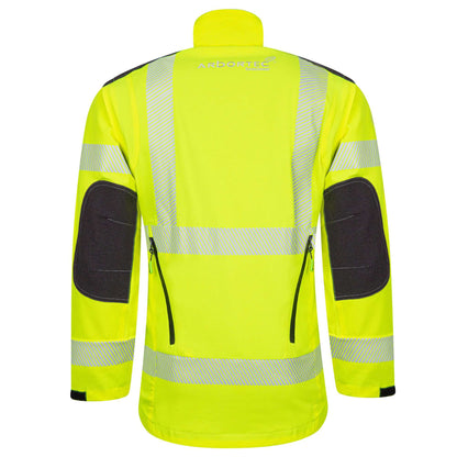 AT4000 Breatheflex Performance Work Jacket  - Hi Viz Yellow - Arbortec Forestwear