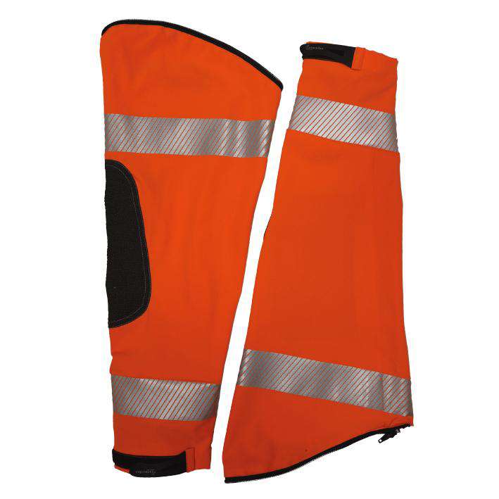 AT4001 Breatheflex Zip-Off Chainsaw Sleeves - Orange - Arbortec Forestwear