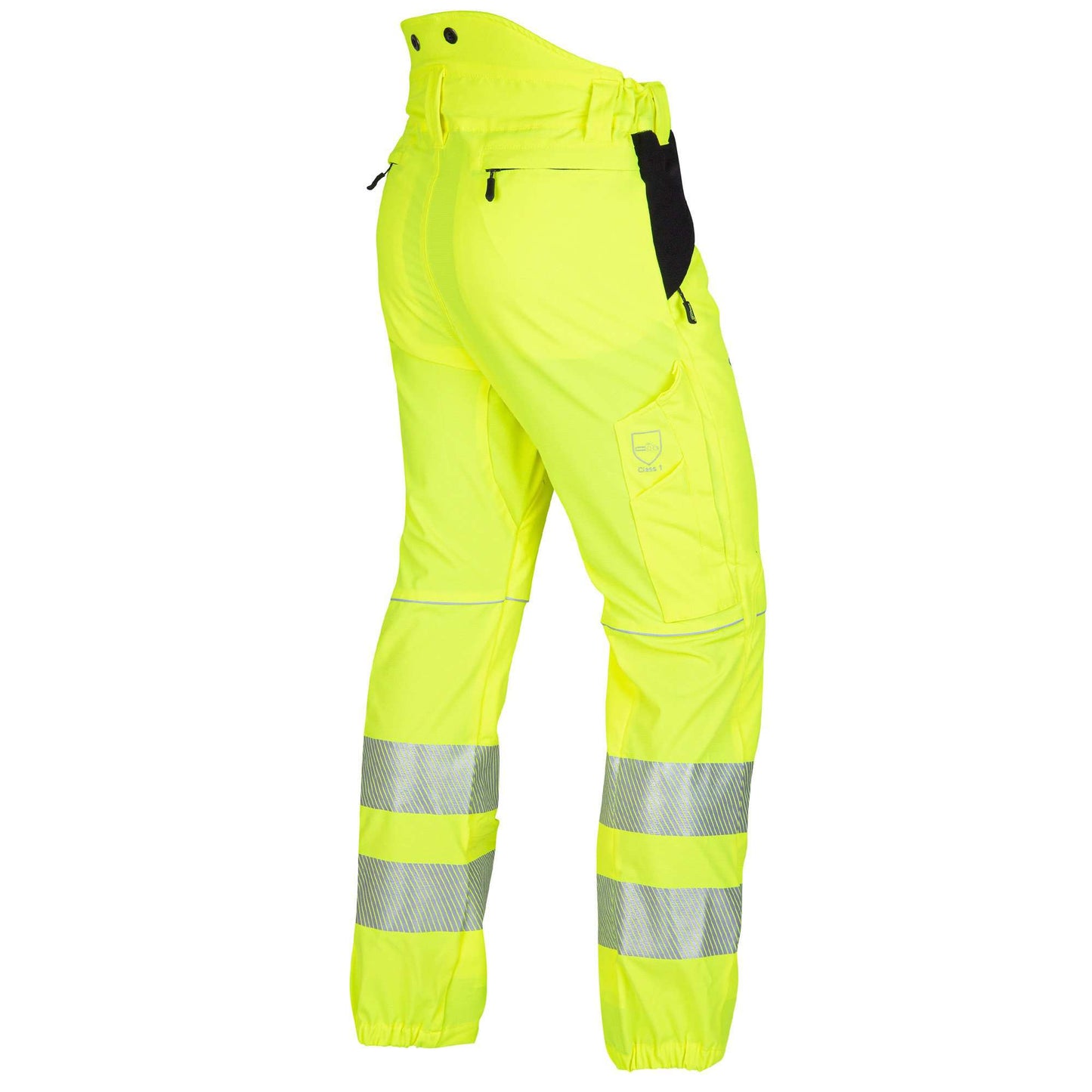 ATHV4010 Breatheflex Type A Class 1 Chainsaw Trousers - Hi-Viz Yellow - Arbortec Forestwear