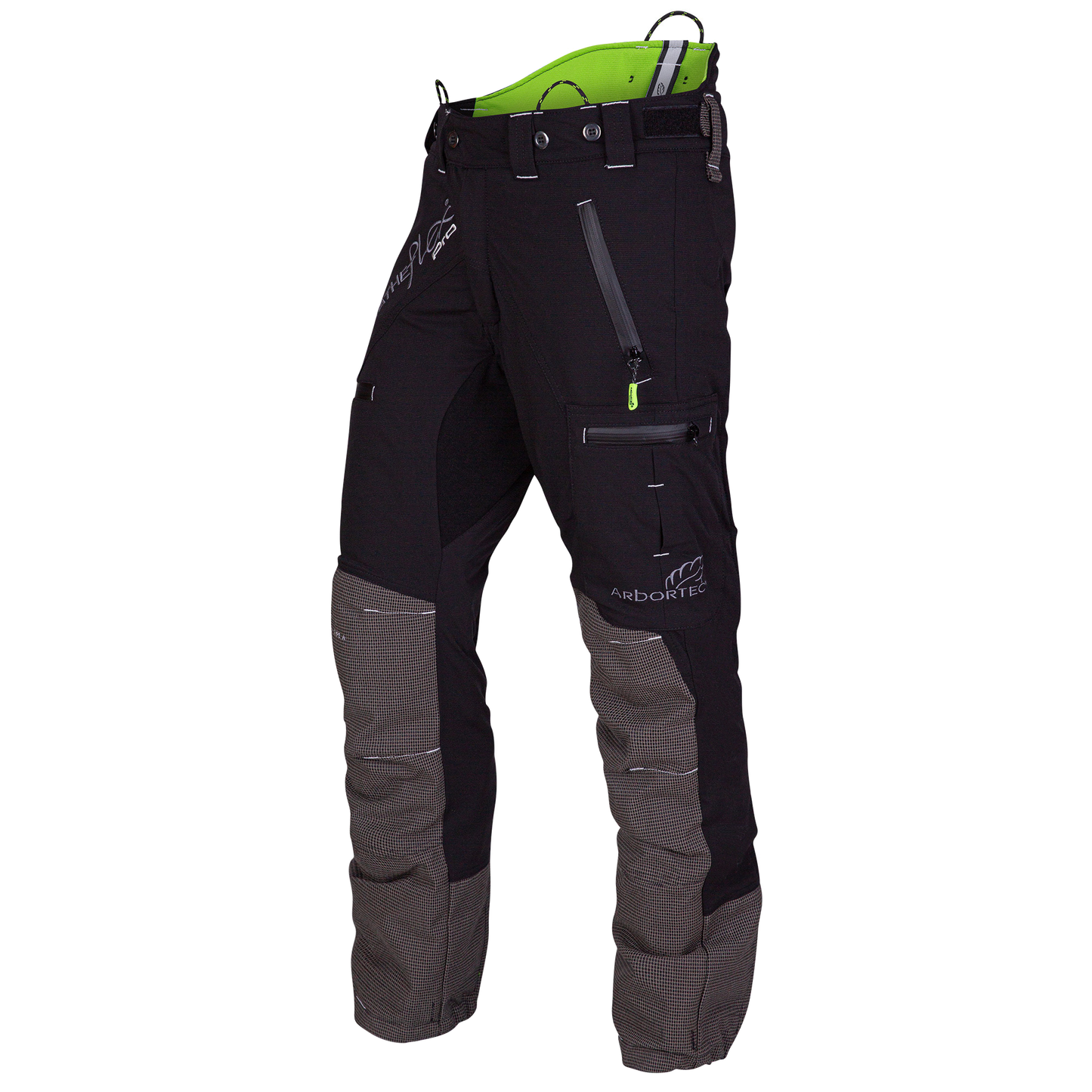 AT4070 Breatheflex Pro Chainsaw Trousers Design C Class 1 - Black.