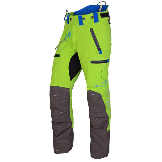 AT4070 Breatheflex Pro Type C Class 1 Chainsaw Trousers - Lime - Arbortec Forestwear