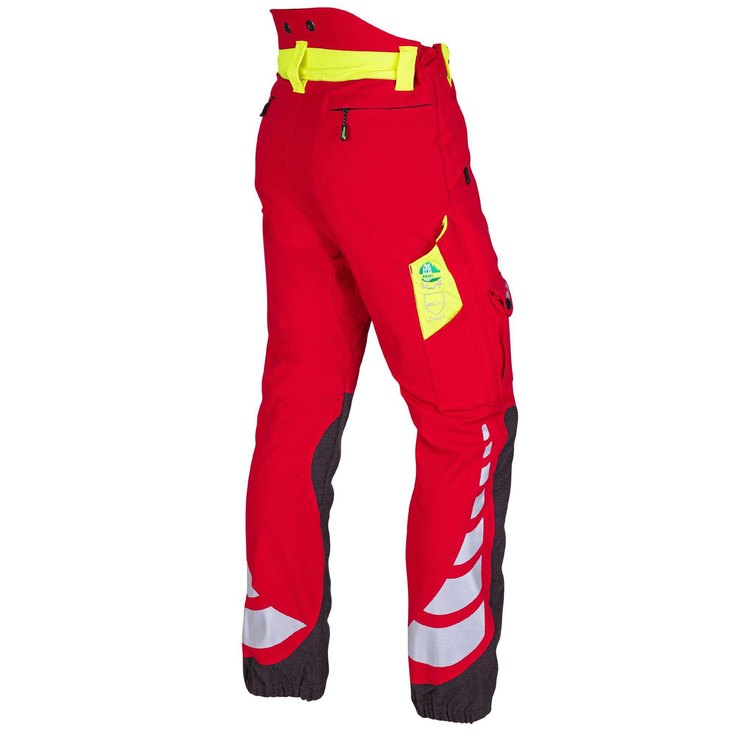 AT4010 Breatheflex Type A Class 1 Chainsaw Trousers - Red - Arbortec Forestwear