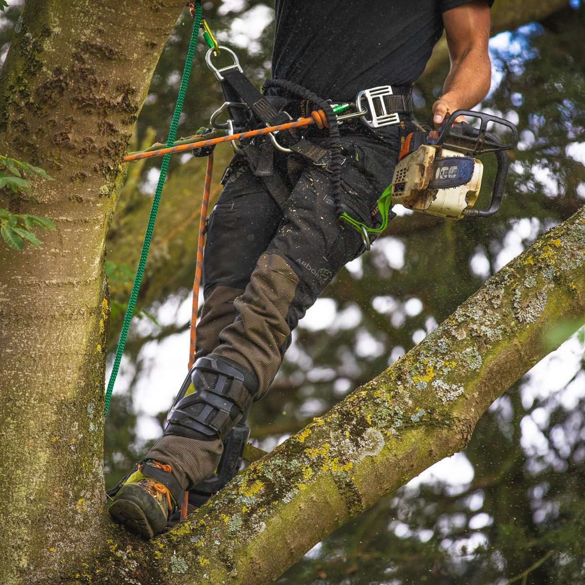 AT4060 Breatheflex Pro Type A Class 1 Chainsaw Trousers - Black - Arbortec Forestwear