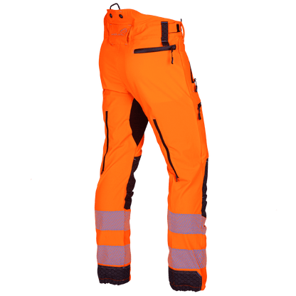 ATHV4060(US) Breatheflex Pro Chainsaw Trousers UL Rated - Hi-Vis Orange