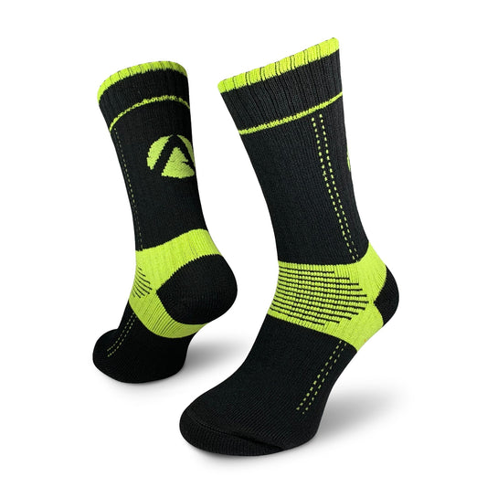 AT3818 Lo Sock Xpert - Black/Lime