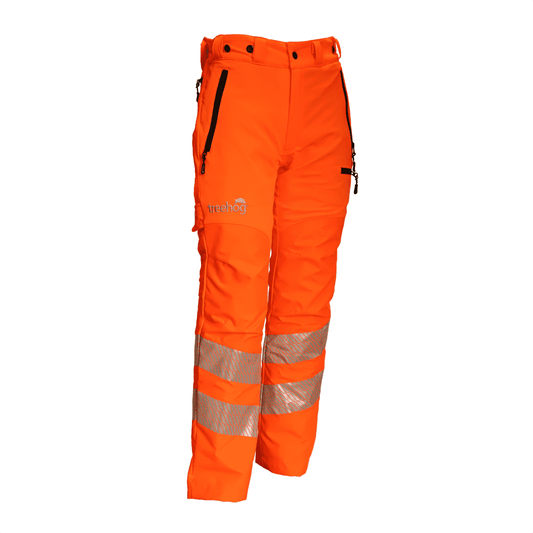 THHV1670 Treehog Chainsaw Trouser Design C Class 1 - Hi Vis Orange